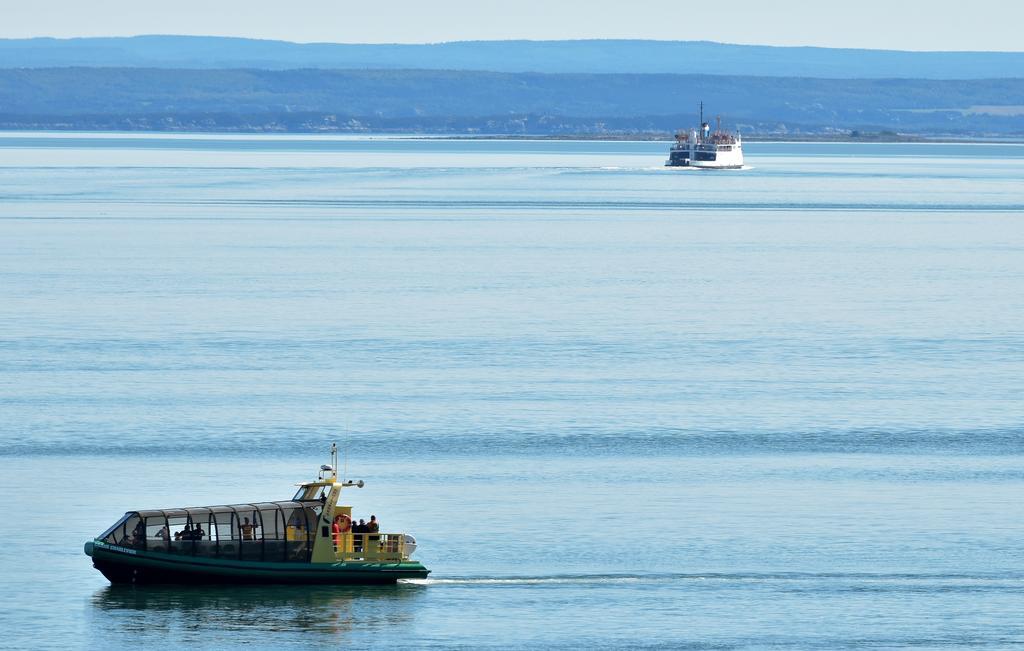 Motel Et Chalets Bo-Fleuve Evangeline Saint-Siméon Eksteriør bilde
