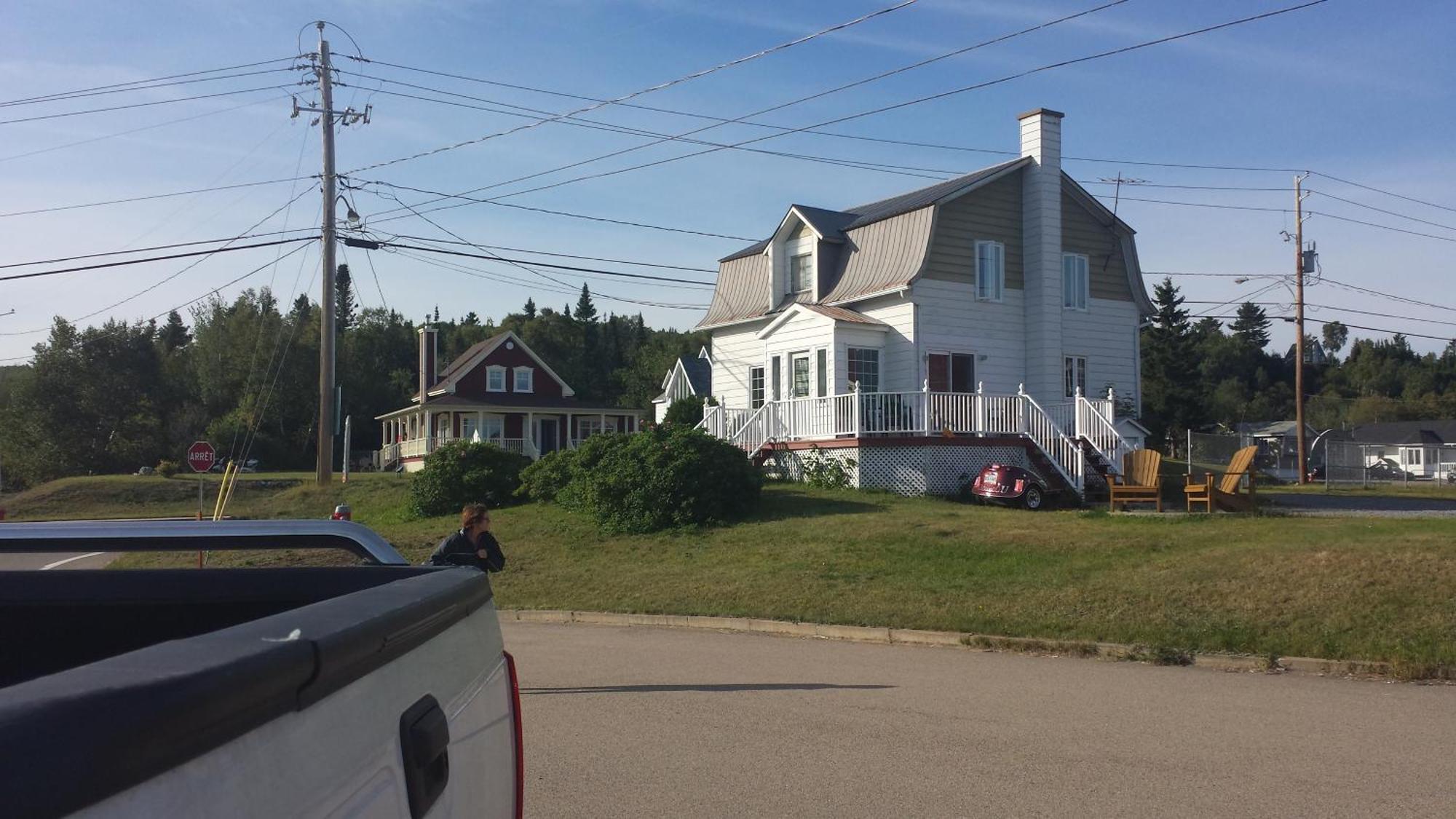 Motel Et Chalets Bo-Fleuve Evangeline Saint-Siméon Rom bilde