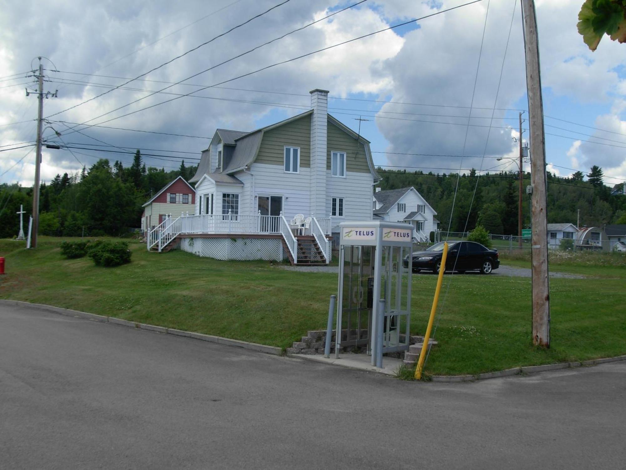 Motel Et Chalets Bo-Fleuve Evangeline Saint-Siméon Rom bilde